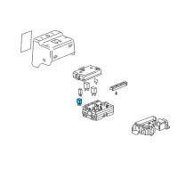 OEM Cadillac Escalade Circuit Breaker Diagram - 12088575