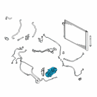 OEM 2011 BMW X6 Compressor, Electric Diagram - 64-52-9-216-118