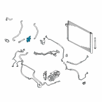 OEM 2004 BMW X5 Water Valve Diagram - 64-11-6-910-544