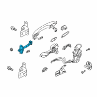 OEM 2021 Kia Soul Checker Assembly-Rear Do Diagram - 77980K0000