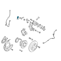 OEM 2022 Kia Rio Spring-Return RH Diagram - 582640U000