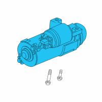 OEM 2007 Chevrolet Impala Starter Diagram - 12599873