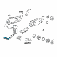 OEM 1998 Lincoln Navigator AC Line Diagram - F75Z-19867-CA