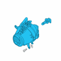 OEM 2002 BMW 325xi Fog Lights Diagram - 63-17-6-911-007