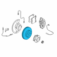 OEM 2015 BMW X5 Brake Disc, Ventilated, Right Diagram - 34-11-2-284-902