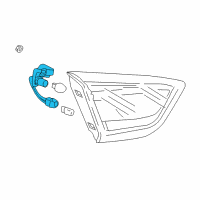 OEM Chevrolet Socket & Wire Diagram - 84070685