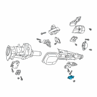 OEM 2002 Dodge Dakota INSULATOR-Transmission Support Diagram - 52019394AD