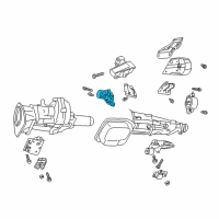 OEM 2002 Dodge Durango Bag-Engine Mount Diagram - 52020345AB