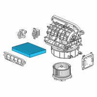 OEM Honda Insight Element Filter Diagram - 80292-TBA-A11