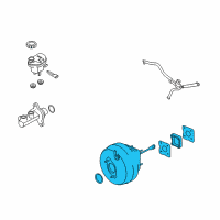 OEM 2009 Ford Taurus Power Booster Diagram - 8G1Z-2005-A