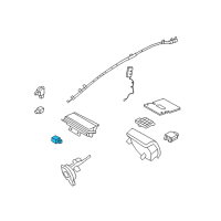 OEM 2009 Ford Focus Front Sensor Diagram - 7T4Z-14B004-A