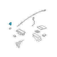 OEM Lincoln Side Sensor Diagram - 8S4Z-14B345-A