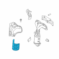 OEM 2007 Toyota Solara Lower Insulator Diagram - 25586-28090