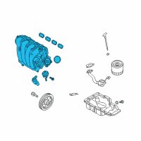 OEM Hyundai Tucson Manifold Assembly-Intake Diagram - 28310-2E701