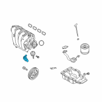 OEM Kia Forte Solenoid Valve Assembly Diagram - 283242E000