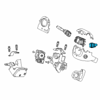OEM Honda Civic Switch Assembly, Wiper Diagram - 35256-T2A-X31