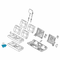 OEM 2017 BMW i3 Drink Holder Diagram - 52-20-7-304-340