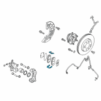 OEM 2019 Kia Optima Spring-Pad Diagram - 58144D4200