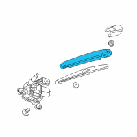 OEM 2018 Chevrolet Cruze Rear Arm Diagram - 13419000