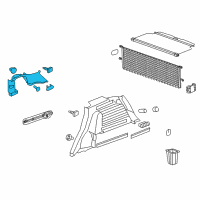 OEM Chevrolet Captiva Sport Quarter Trim Panel Diagram - 20979354