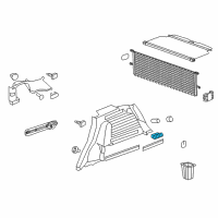 OEM 2015 Chevrolet Captiva Sport Courtesy Lamp Diagram - 96627171