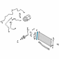 OEM 2006 Nissan Murano Seal-Rubber Diagram - 92184-CA000