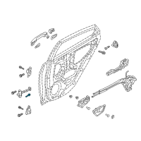 OEM 2022 Hyundai Accent Bolt Diagram - 11403-08256-B