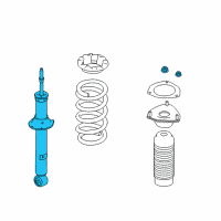 OEM 2014 Infiniti Q50 Shock Absorber Kit-Front Diagram - E6110-4GA1D