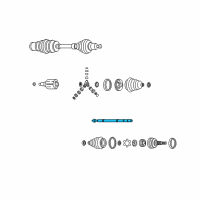 OEM 2003 Buick LeSabre Driveshaft Diagram - 26071510