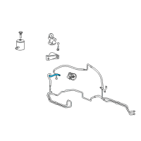 OEM Hyundai XG300 Hose-Suction Diagram - 57580-39000