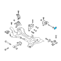 OEM 2012 Hyundai Sonata Packing-Transmission Mounting Side Panel Diagram - 21880-2T000