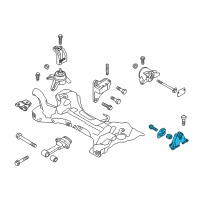 OEM 2015 Kia Optima Bracket Assembly-TRANSAXLE Diagram - 452113D000