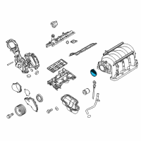 OEM 2011 Nissan Pathfinder Gasket-Adapter Diagram - 16175-7S000