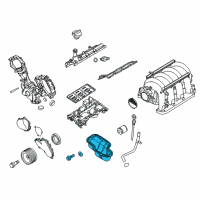 OEM 2016 Nissan NV3500 Pan Assy-Oil Diagram - 11110-1PD0B