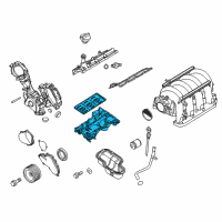 OEM 2014 Nissan NV2500 Pan Assy Oil Diagram - 11110-1LU0A