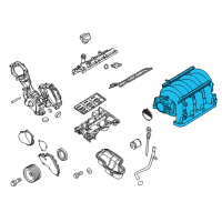 OEM 2010 Infiniti QX56 Manifold Assy-Intake Diagram - 14001-ZE00B