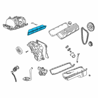 OEM 1996 Dodge B3500 Cover-Cylinder Head Diagram - 53020612AB