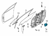OEM 2022 Kia Sorento Motor Assembly-Front Pow Diagram - 82460P2000