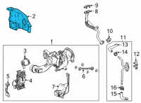 OEM Chevrolet Valve Grind Gasket Kit Diagram - 12708875