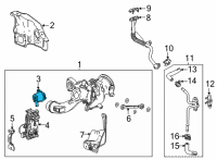 Genuine Ford Turbocharger Boost Solenoid diagram