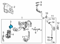 OEM 2021 Chevrolet Blazer By-Pass Valve Diagram - 12702113