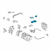 OEM 2013 Lexus LS600h Block Assembly, Hv Battery Diagram - G92Z0-50010