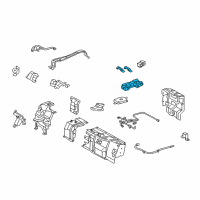 OEM Lexus LS600h Block, Hv Battery Junction Diagram - G92Z1-50010