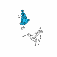 OEM Toyota C-HR Knuckle Diagram - 43212-F4010