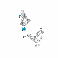 OEM 2018 Toyota C-HR Lower Ball Joint Diagram - 43330-09631