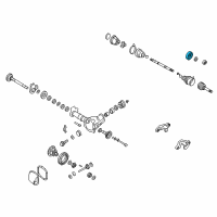 OEM 1996 Nissan Pickup Seal-Oil Diagram - 40227-31G01