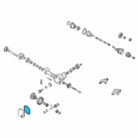 OEM 2004 Nissan Pathfinder Gasket-Gear Carrier Diagram - 38320-21W00