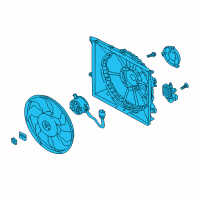 OEM Kia Soul Blower Assembly Diagram - 25380B2500