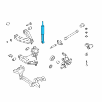 OEM 2001 Nissan Frontier ABSORBER Kit-Shock, Front Diagram - 56110-7Z025