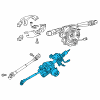 OEM 2019 Jeep Renegade Column-Steering Diagram - 68498194AA